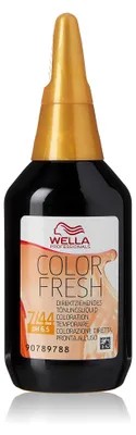 Produktbild von Wella Color Fresh, Rot, 7/44, Medium Blonde/intense Red, Frauen, 75 ml, Alle Haare