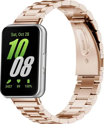 Produktbild von imoshion Edelstahlarmband für Samsung Galaxy Fit 3 - Rosé gold