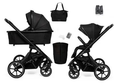 Zdjęcie produktu dla Muuvo Slick 2.0 wózek wielofunkcyjny 2w1 Classic Black