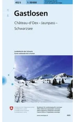 Produktbild von 452S Gastlosen Schneesportkarte