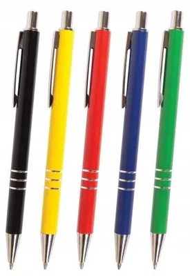 Produktbild von Cresco Jet Kugelschreiber mit blauem Tintenroller, Automatik