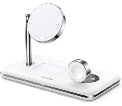 Productafbeelding van UGREEN 90326 Draadloze oplader Qi2 MPP voor Apple, 15W, 3-in-1