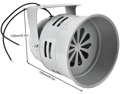Produktbild von 40W Elektromotorbetriebenes Alarm-Fabrik-Transportfahrzeug-Mini-Brandschutzhorn (AC220V)