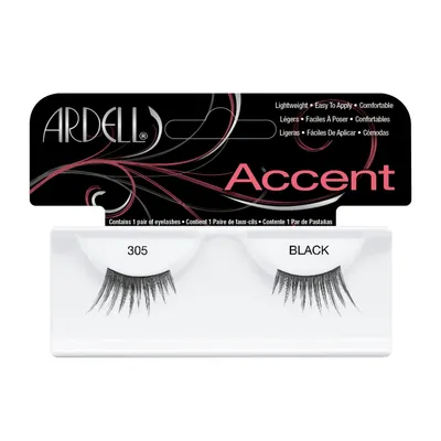 Zdjęcie produktu dla Ardell, Accent, False Eyelashes, 305, Black