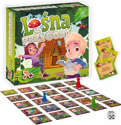 Image de Jeu de société "Aventure en forêt" pour toute la famille