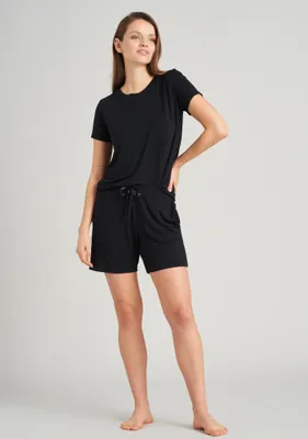 Produktbild von Schiesser Damen Hose kurz Gr. 48  blau