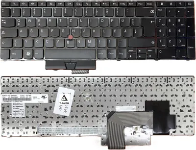 Produktbild von DEUTSCHE - Tastatur Keyboard mit Mausstick kompatibel für P/N: 0A62087