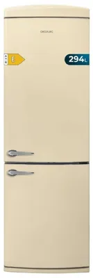 Zdjęcie produktu dla Cecotec Bolero CoolMarket Combi Origin 294+, 294 l, SN-T, 5 kg/24h, E, Komora Fresh zone, Beżowy