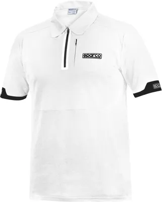 Obrázek produktu pro Polo tričko Sparco bílé, velikost M