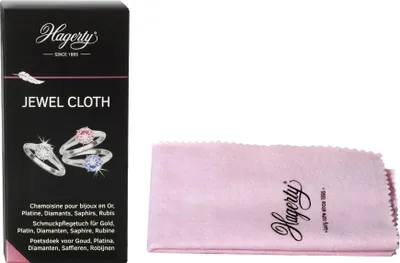 Immagine prodotto di Hagerty Jewel Cloth Oro Platino Diamanti Zaffiri e Rubini