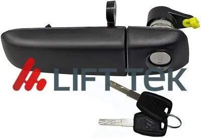Produktbild von LIFT-TEK LT80488SC Türgriff Vorne Links für FIAT PANDA (169) Schwarz