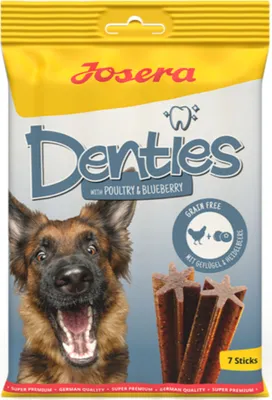 Produktbild von Kopie von Josera 180gx13 Denties Poultry & Blueberry #1
