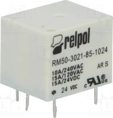 Produktbild von 1x Relais: elektromagnetisch  USpule : 24VDC  10A/240VAC RM50-3021-85-1024 Elektro