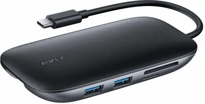 Immagine prodotto di Hub Aukey 8 porte USB 3.0 Tipo-C CB-C71 nero