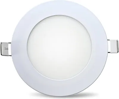 Produktbild von 6W LED Panel Einbaustrahler Spot Einbauleuchte Warmweiß 3000K 350 Lumen Deckenleuchte Rund
