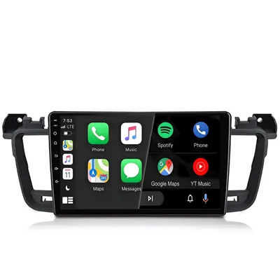 Produktbild von Wireless Android Auto Carplay 9" Android 15 Autoradio Für Peugeot 508 2011-2018 GPS NAVI WIFI BT FM DAB+SWC 2DIN USB 2GB+64GB