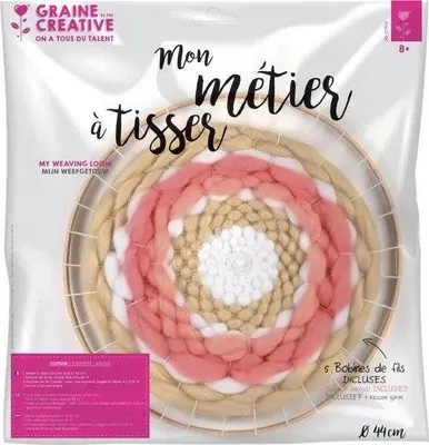 Immagine prodotto di Graine Set di tessitura creativa rotondo grande 44 cm - giocattolo creativo
