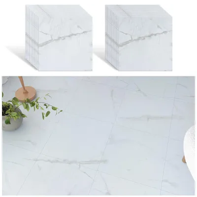 Productafbeelding van Omgoods - Zelfklevende Marmer Vloertegels 30x30 cm Set van 24