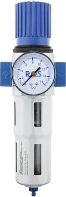 Immagine prodotto di RQS OFR-3/4-MIDI Riduttore di pressione con manometro, separatore d'acqua
