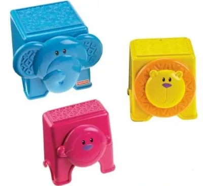Image de Fisher-Price W3114 Pyramide Blocs Animaux