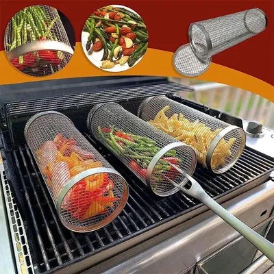 Produktbild von Rollgrill, Edelstahl, 30cm, BBQ Zubehör