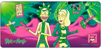 Imagen del producto de Rick y Morty: Aventura espacial de Beth, alfombrilla para ratón, tamaño XL