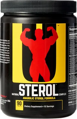 Produktbild von Universal Nutrition Natural Sterol Complex (180 Tabs) Standard - Testosteron Booster - Testo-Booster-Komplex