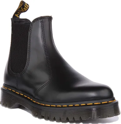 Produktbild von Dr Martens 2976 Bex Glatt Leder Chelsea Stiefel Schwarz – undefined / Schwarz