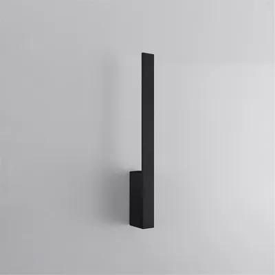 Zdjęcie produktu dla Kinkiet LAHTI S czarny LED 3000K 1xLED 08.paźW aluminium 50x6.5x4cm Thoro Lighting