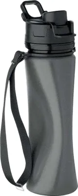 Produktbild von MidOcean - "Lett" Wasserflasche MO2026 (Einheitsgröße) (Stein Grau)