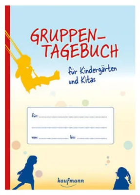 Image de Tagebuch für Kindergarten und Kita, modern gestaltet, ganzjährig einsetzbar, praxisbezogen und übersichtlich