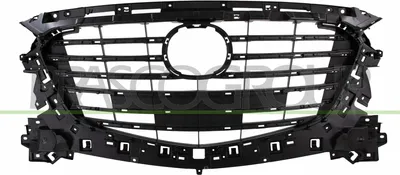 Produktbild von PRASCO MZ3332001 Kühlergrill Frontgrill für MAZDA 3 Schrägheck (BM, BN) Schwarz