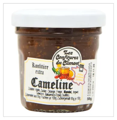 Produktbild von Les Confitures du Climont Cameline Konfitüre Extra 50g – Feine Gourmet-Konfitüre
