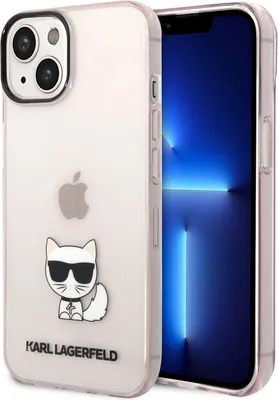 Produktbild von Karl Lagerfeld Choupette Logo Case für iPhone 14 Plus Pink