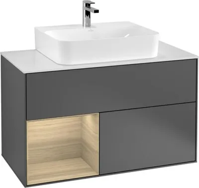 Produktbild von Villeroy & Boch F111PCGK Waschbeckenunterschrank Finion F11