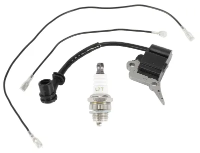 Immagine prodotto di Modulo bobina di accensione, candela, ricambi compatibili con motoseghe Zenoah/Timberpro/Lawnflite