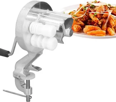Productafbeelding van Famanu Nudelmachine, handbediend, roestvrij staal - voor het maken van zelfgemaakte pasta