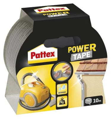 Immagine prodotto di Nastro Pattex Power Tape, adesivo, 50 mm, L-10 m, argento
