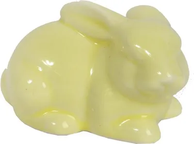 Zdjęcie produktu dla Zajączek Ceramiczny Figurka Zielona 7Cm