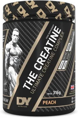 Imagen del producto de Dorian Yates, Creatina – 400 g, sabor melocotón