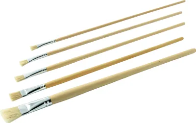 Immagine prodotto di Schüller Eh' klar Set di 5 pezzi di spazzole lunghe GUSSOW L, 1 pezzo ciascuno dalle misure 6, 8, 12, 14, 20