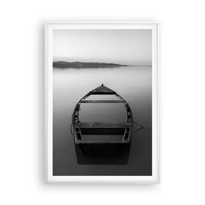 Produktbild von Gerahmtes Poster - Weißer Rahmen - £ódŸ Einsamkeit Leere - 70x100 cm - Wand Bild - Wanddeko - Wandbilder - Kunstposter - Wandposter - Bilderrahmen - Bilder - Kunstdruck - P2WPA70x100-4932