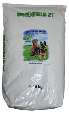 Productafbeelding van Greenfield 21 Lam en Rijst Senior 10KG Gezonde voeding voor volwassen honden