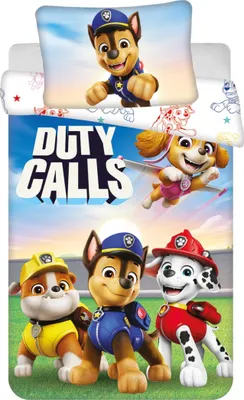 Produktbild von Kinderbettwäsche Paw Patrol 556 baby 100x135, 40x60 cm