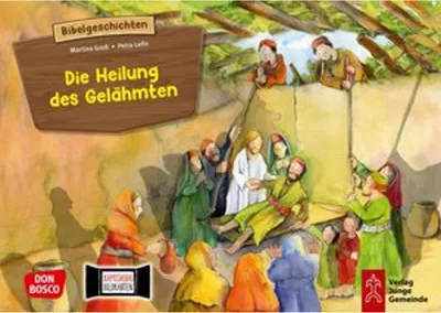 Obrázek produktu pro Die Heilung des Gelähmten. Kamishibai Bildkartenset.