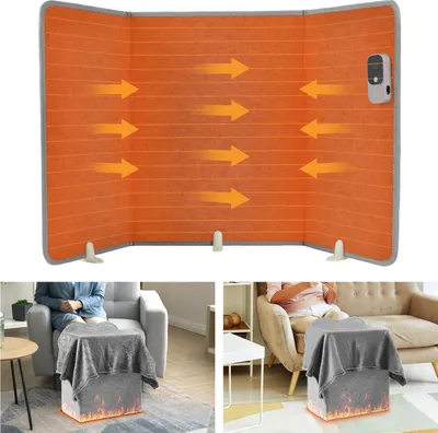 Obrázek produktu pro Infračervený panel Jayseuw, skládací, 3 úrovně ohřevu, 205 W, 96*52,5*0,8 cm