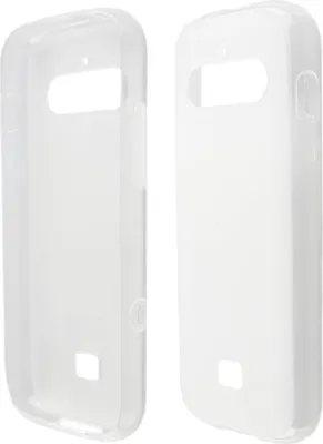 Immagine prodotto di caseroxx custodia protettiva in TPU compatibile con Doro 730X / 780X, custodia in gomma per cellulare bianco-trasparente