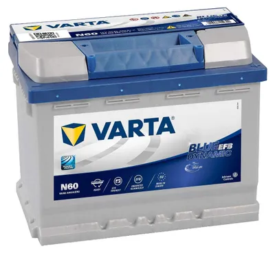 Immagine prodotto di VARTA N60 Blue Dynamic EFB 12V 60Ah 640A Batteria per auto Start-Stop 560 500 064