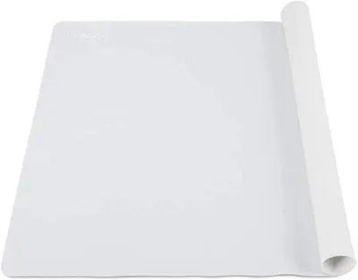 Produktbild von 60x50cm große Silikon Backmatte, hitzebestendig, antirutsch, grau, extra groß