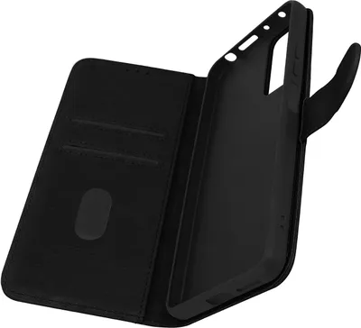 Produktbild von Avizar, Kunstleder-Klappetui mit Standfunktion für Xiaomi Redmi Note 11 Pro Plus 5G, Schwarz